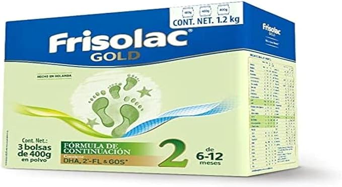 Frisolac Gold 2 Caja Con 3 Bolsas De 400 gr