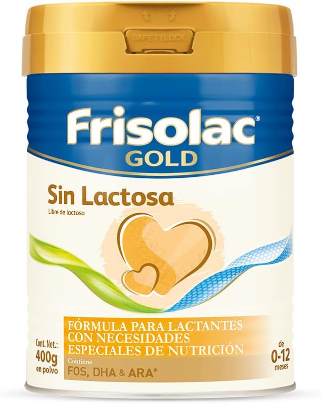 Frisolac Gold Sin Lactosa Lata 400 gr