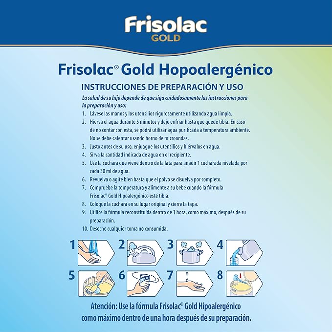Frisolac Gold Hipoalergénico Lata 400 gr