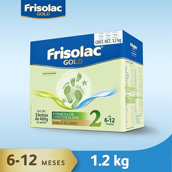 Frisolac Gold 2 Caja Con 3 Bolsas De 400 gr