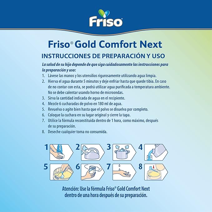 Friso Gold Comfort Next Lata 400 gr