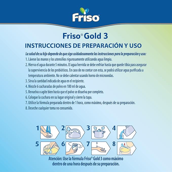 Friso Gold 3 Caja 1.2 Kg