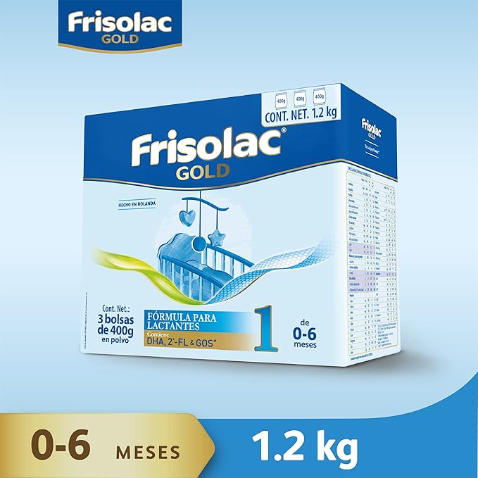 Frisolac Gold 1 Caja Con 3 Bolsas De 400 gr