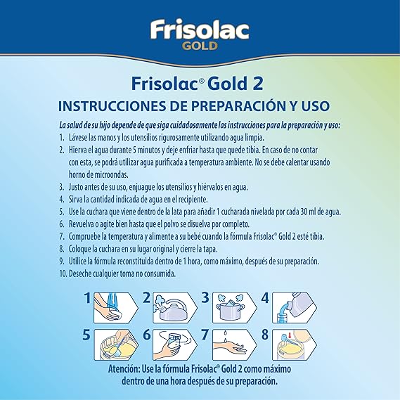 Frisolac Gold 2 Lata 800 gr