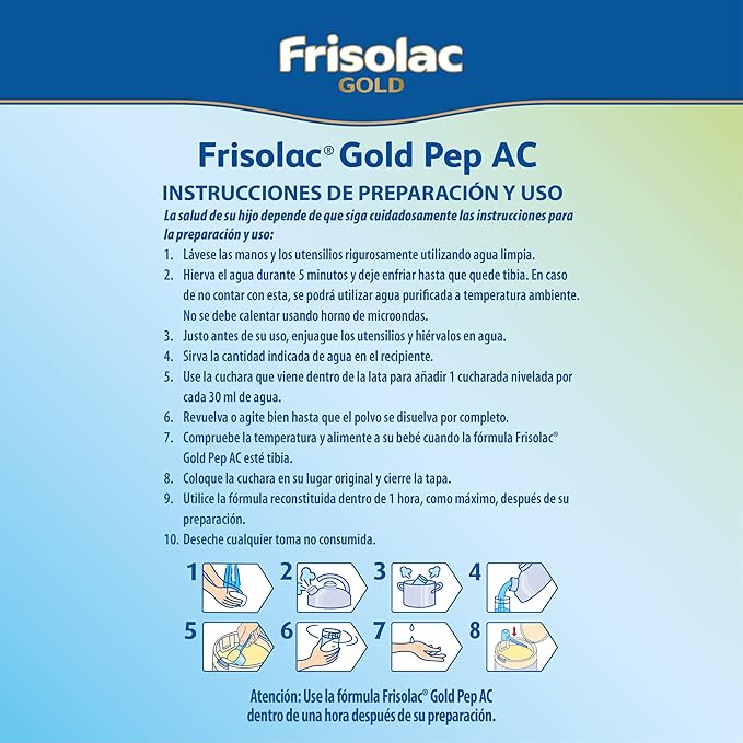 Frisolac Gold Pep Ac Lata 400 gr
