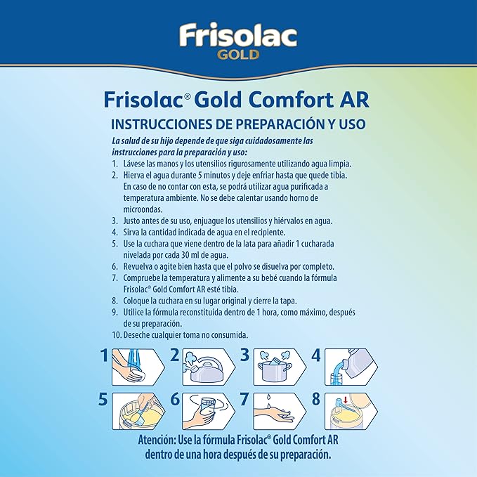 Frisolac Gold Comfort AR Lata 400 gr