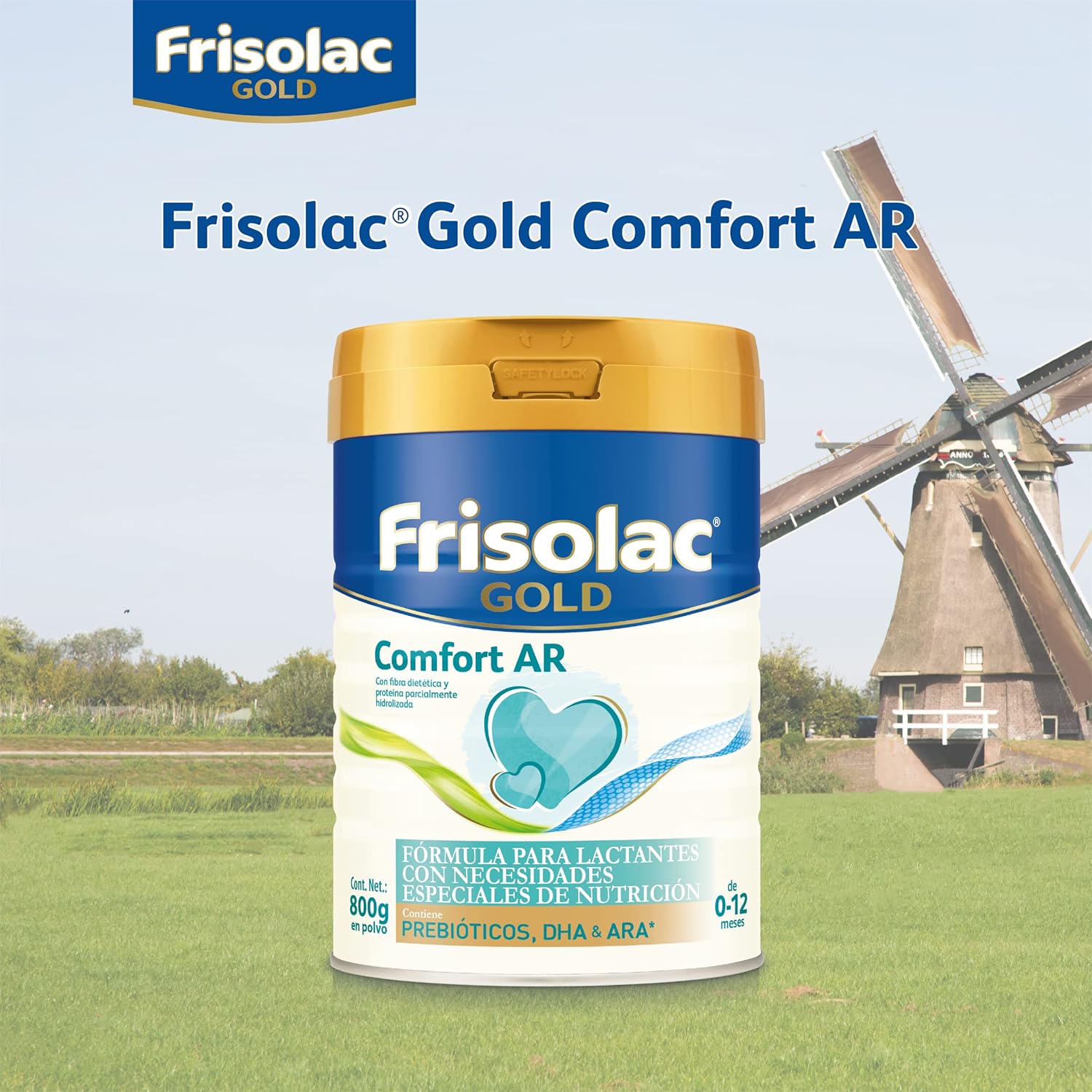 Frisolac Gold Comfort AR Lata 800 gr
