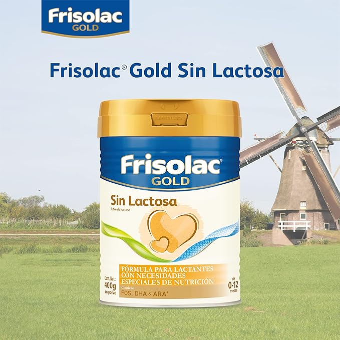 Frisolac Gold Sin Lactosa Lata 400 gr