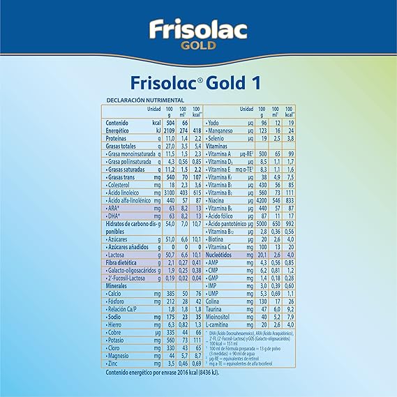 Frisolac Gold 1 Lata 400 gr